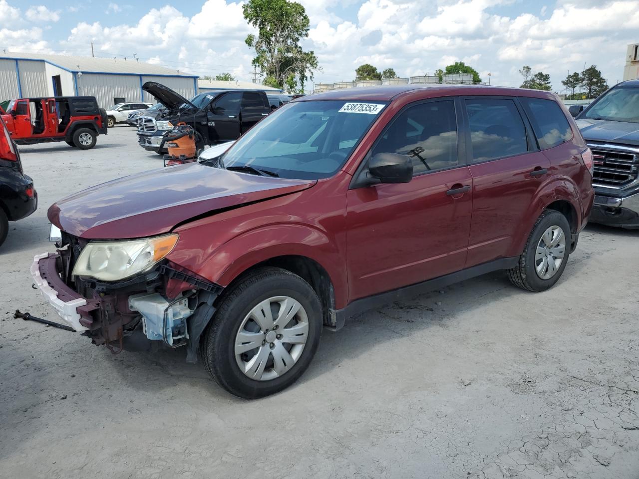 Изображение 1 2009 SUBARU FORESTER 2.5X 2009 с VIN JF2SH61689H707435