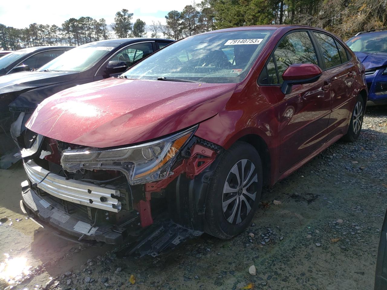 Obraz 1 z 2022 TOYOTA COROLLA LE 2022 z VIN JTDEAMDE0NJ060474