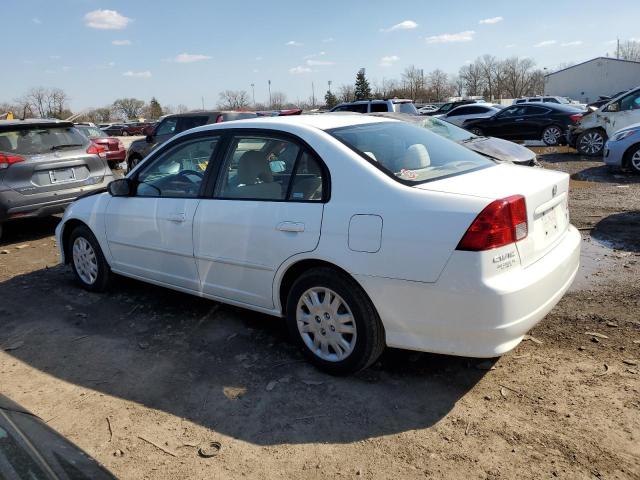 Изображение 2 2005 HONDA CIVIC LX 2005 с VIN 2HGES16565H536805