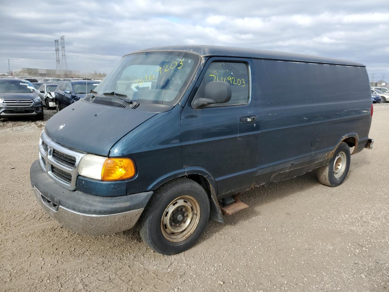 Изображение 1 2001 DODGE RAM VAN B2500 2001 с VIN 2B7JB21ZX1K510167