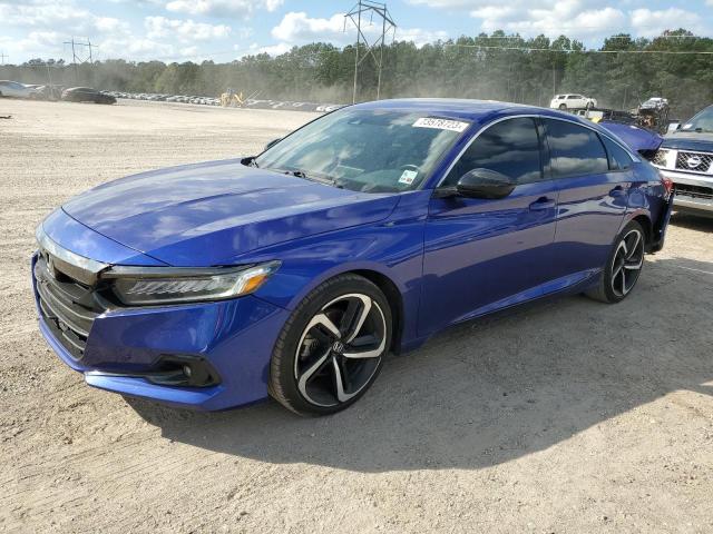 Image 1 of 2021 HONDA ACCORD SPORT 2021 with VIN 1HGCV2F31MA018035
