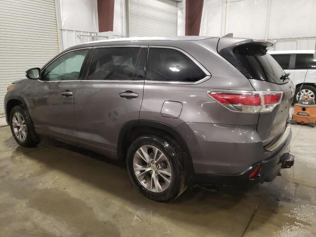Изображение 2 2015 TOYOTA HIGHLANDER XLE 2015 с VIN 5TDJKRFH5FS177309