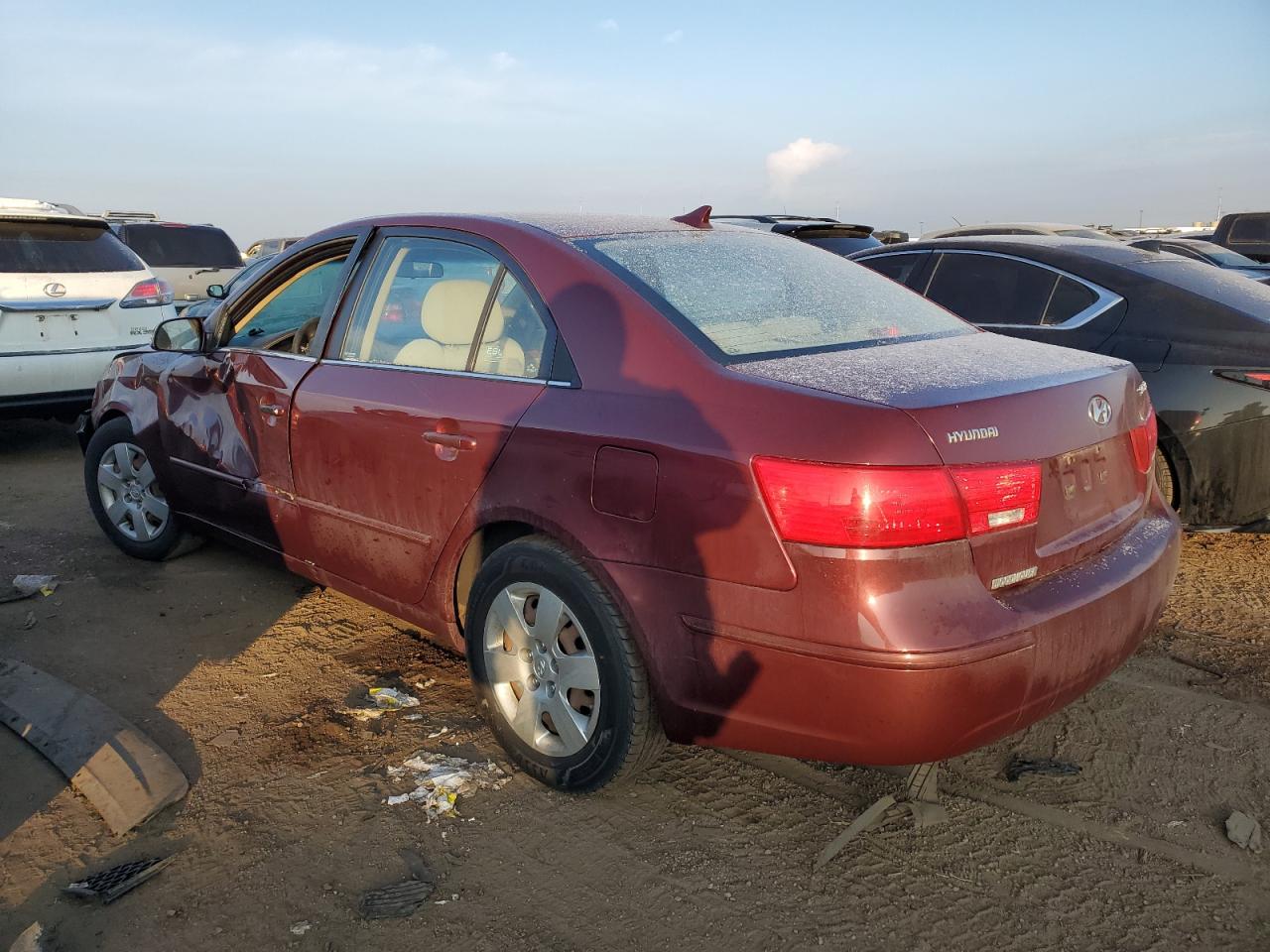 Image 2 of 2010 HYUNDAI SONATA GLS 2010 with VIN 5NPET4AC0AH622003