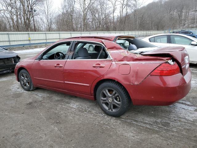 Изображение 2 2007 HONDA ACCORD SE 2007 с VIN 1HGCM563X7A071826
