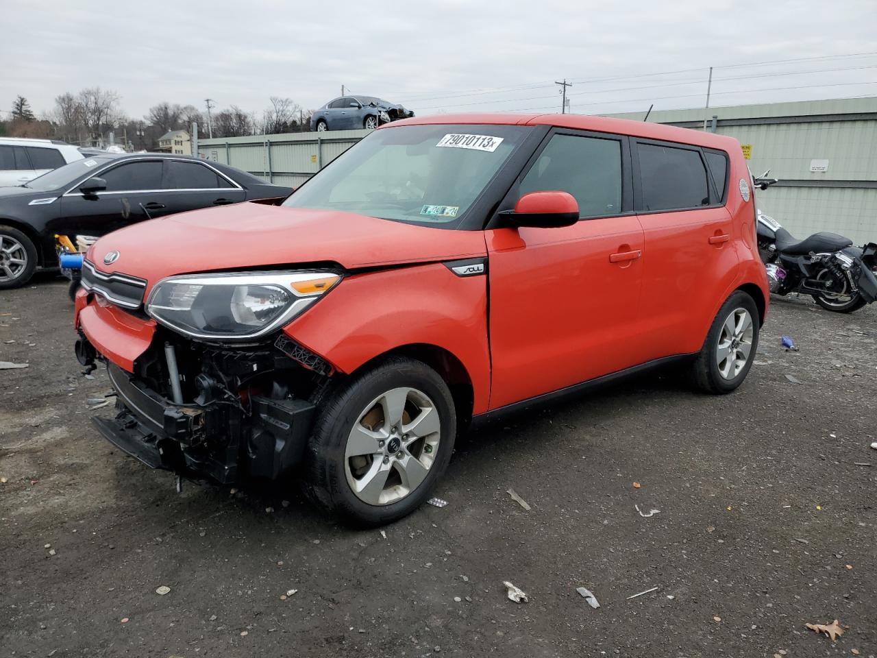 Image 1 of 2019 KIA SOUL  2019 with VIN KNDJN2A27K7670883