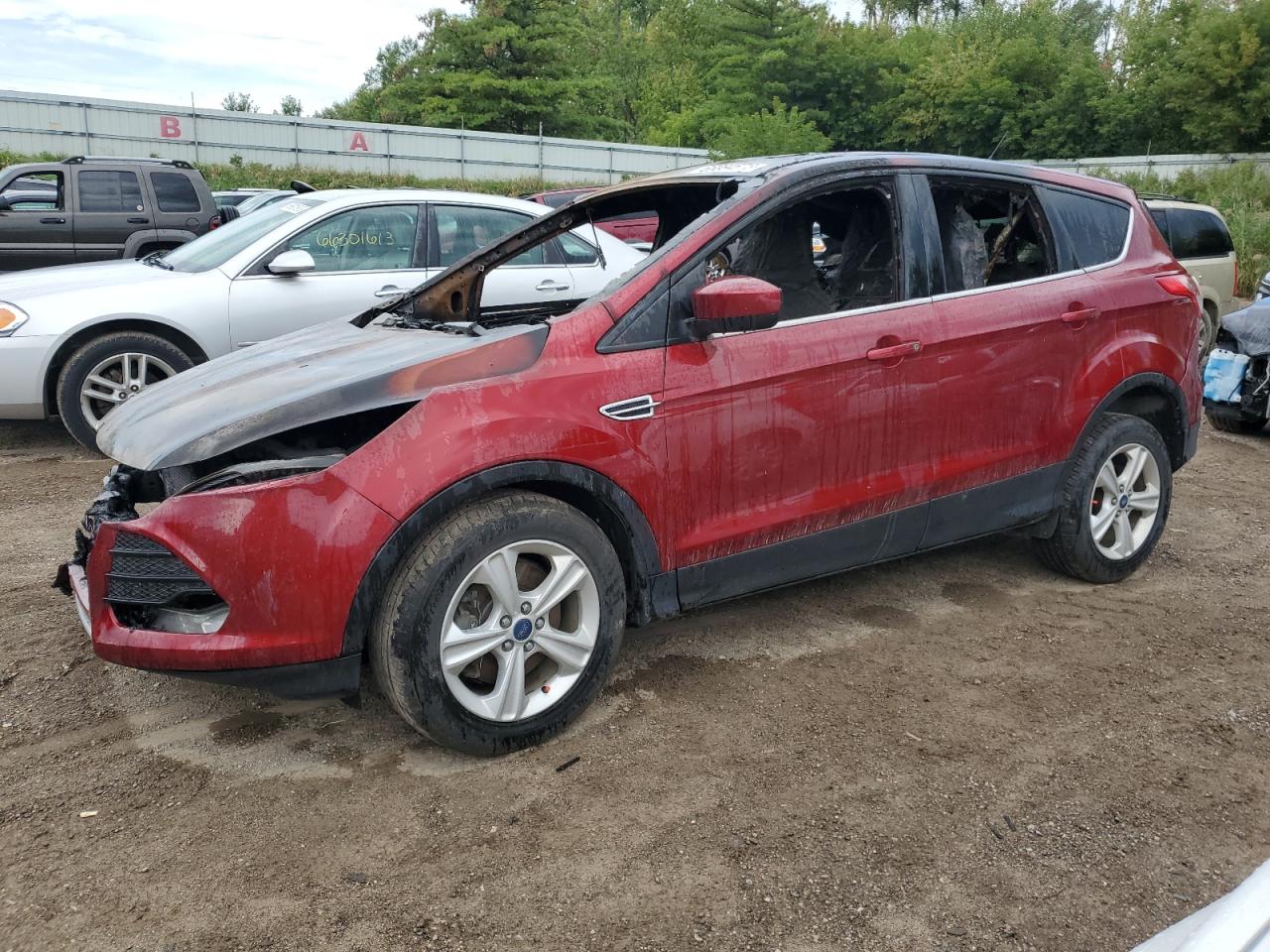 Image 1 of 2016 FORD ESCAPE SE 2016 with VIN 1FMCU9GX0GUC45100