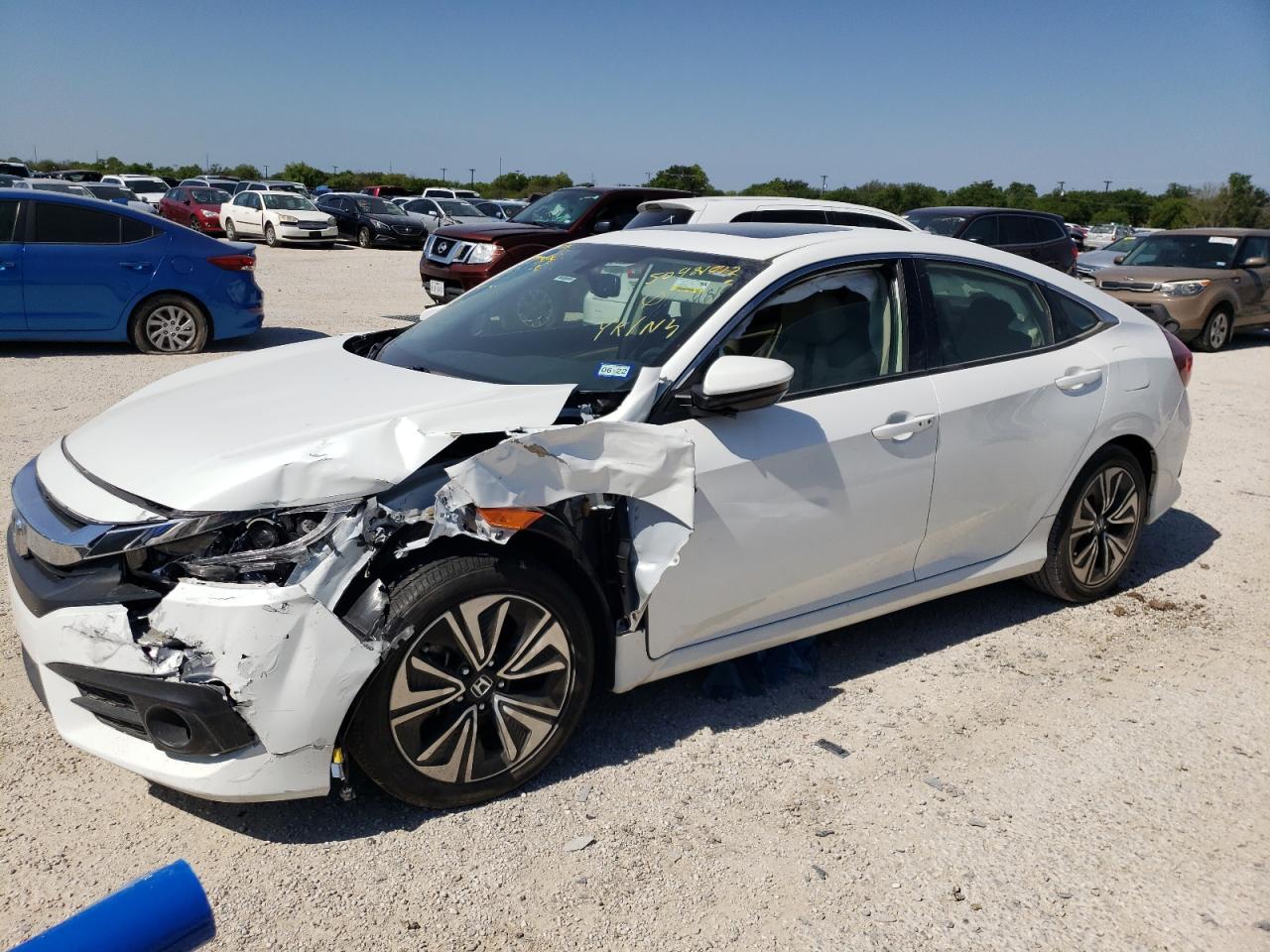 Image 2 of 2018 HONDA CIVIC EXL 2018 with VIN JHMFC1F74JX016253