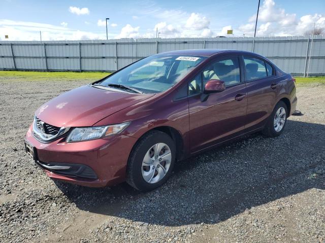 Изображение 1 2013 HONDA CIVIC LX 2013 с VIN 19XFB2F51DE246376