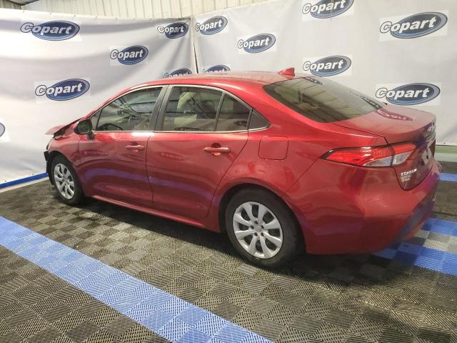 Image 2 of 2022 TOYOTA COROLLA LE 2022 with VIN JTDEPMAE5NJ209674