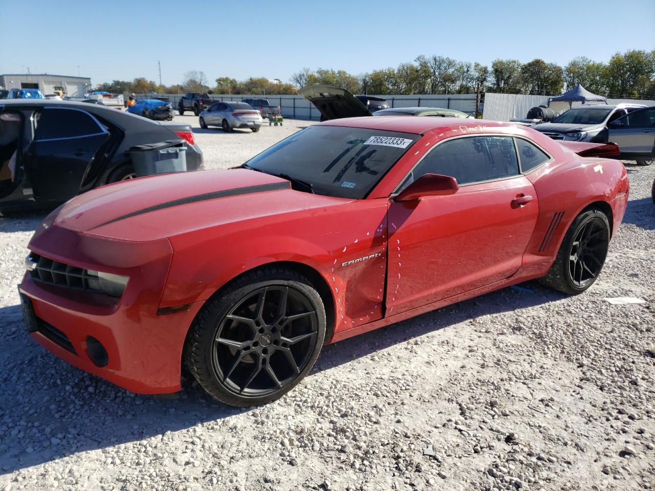Image 1 of 2012 CHEVROLET CAMARO LS 2012 with VIN 2G1FE1E39C9189013