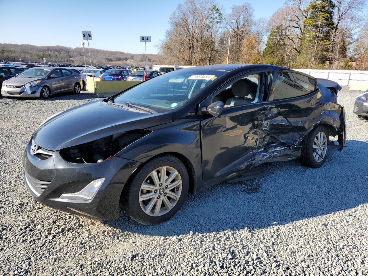 Obraz 1 z 2014 HYUNDAI ELANTRA SE 2014 z VIN 5NPDH4AE9EH500034