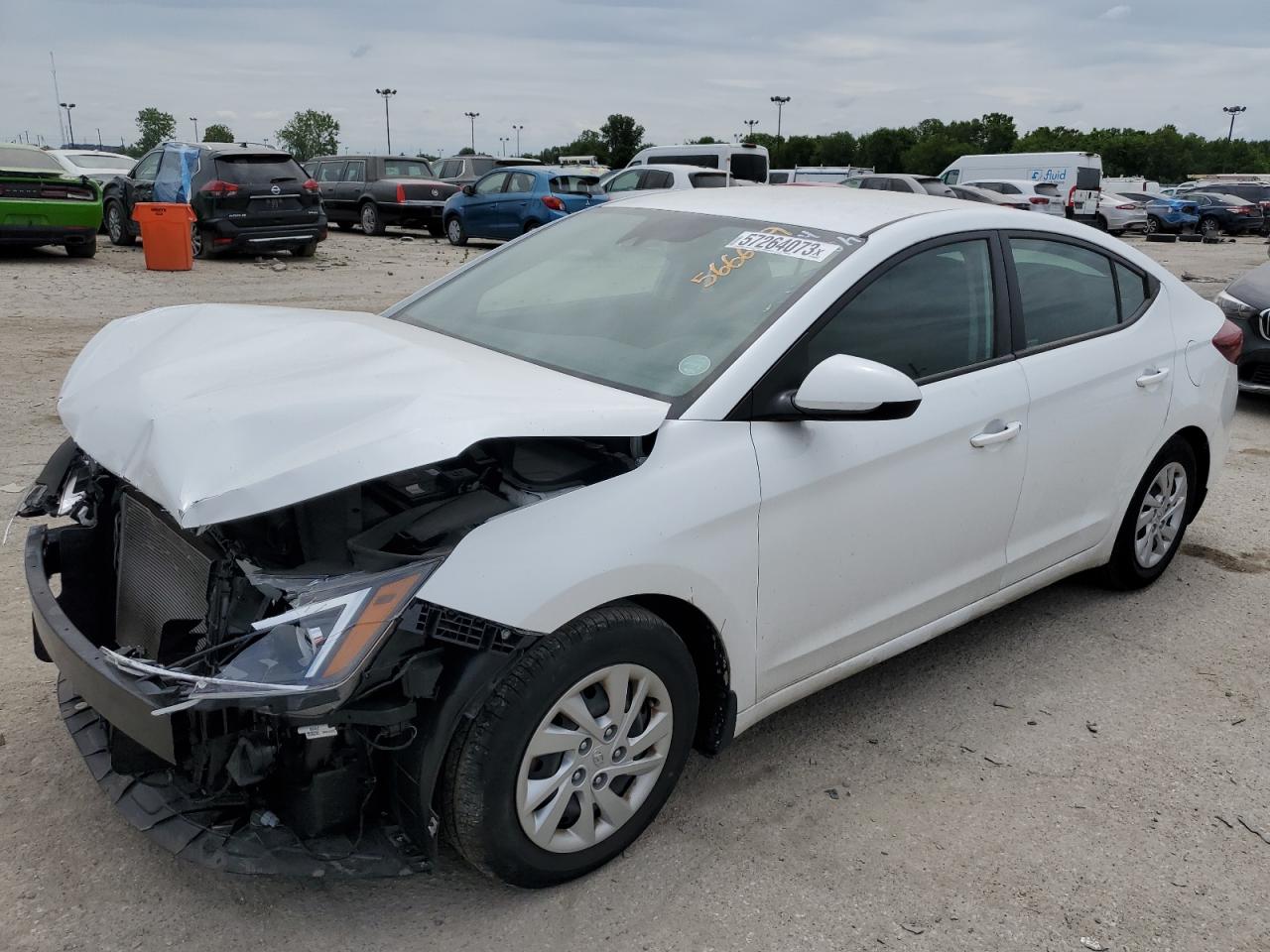 Image 1 of 2020 HYUNDAI ELANTRA SE 2020 with VIN 5NPD74LF4LH566609