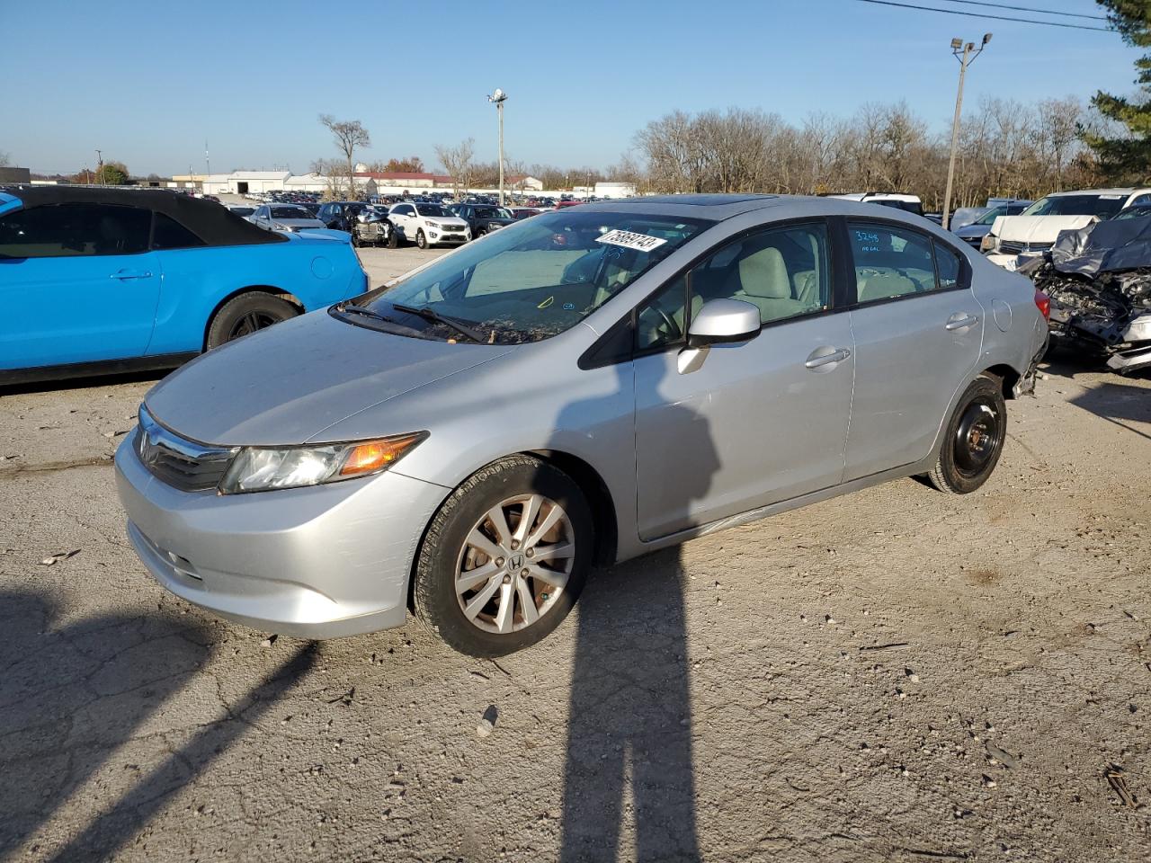 Obraz 1 z 2012 HONDA CIVIC EX 2012 z VIN 2HGFB2F8XCH510418