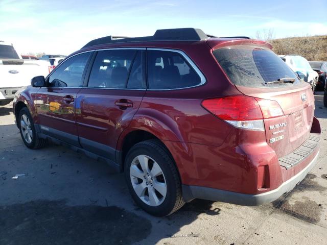 Изображение 2 2012 SUBARU OUTBACK 2.5I 2012 с VIN 4S4BRCAC5C3300821
