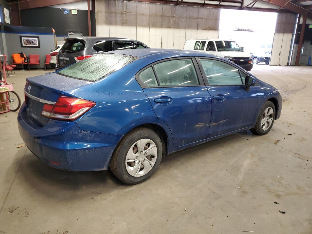 Image 3 of 2013 HONDA CIVIC LX 2013 with VIN 2HGFB2F5XDH507347