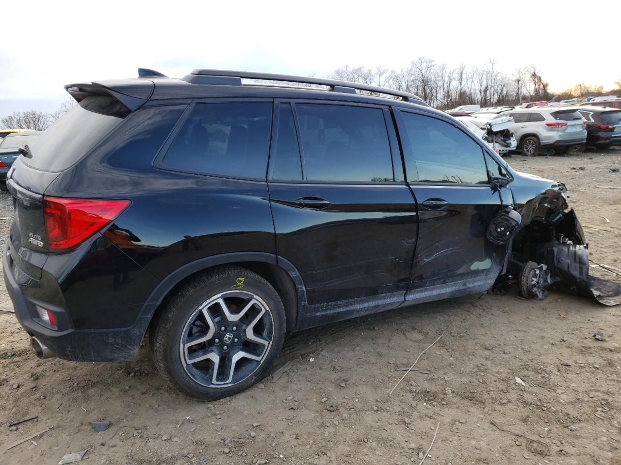 Obraz 3 z 2022 HONDA PASSPORT ELITE 2022 z VIN 5FNYF8H08NB014788