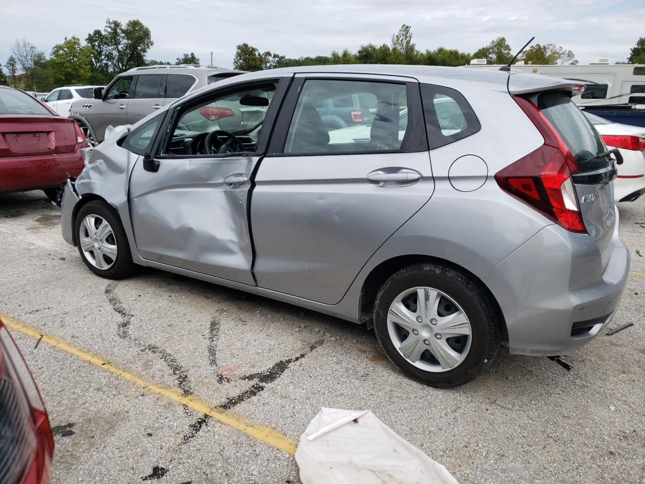 Image 2 of 2019 HONDA FIT LX 2019 with VIN 3HGGK5H47KM744581