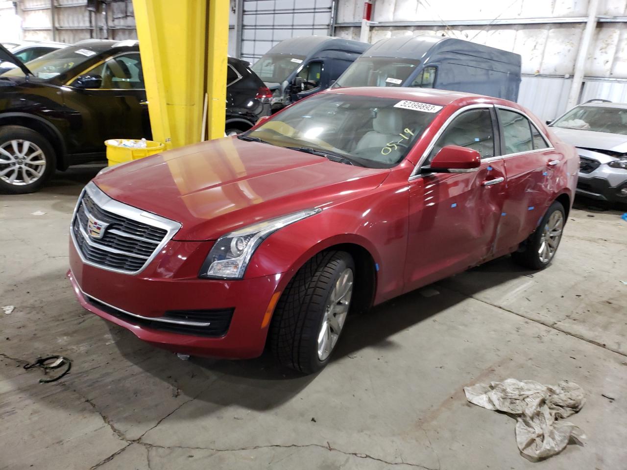 Image 1 of 2017 CADILLAC ATS LUXURY 2017 with VIN 1G6AH5SX2H0207363