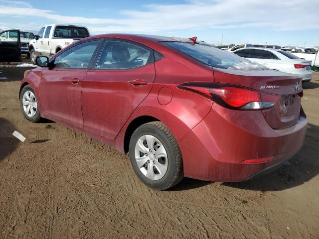 Image 2 of 2016 HYUNDAI ELANTRA SE 2016 with VIN 5NPDH4AE3GH677505