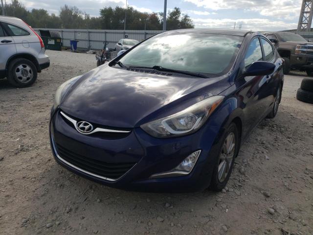 Изображение 2 2014 HYUNDAI ELANTRA SE 2014 с VIN 5NPDH4AE8EH540203