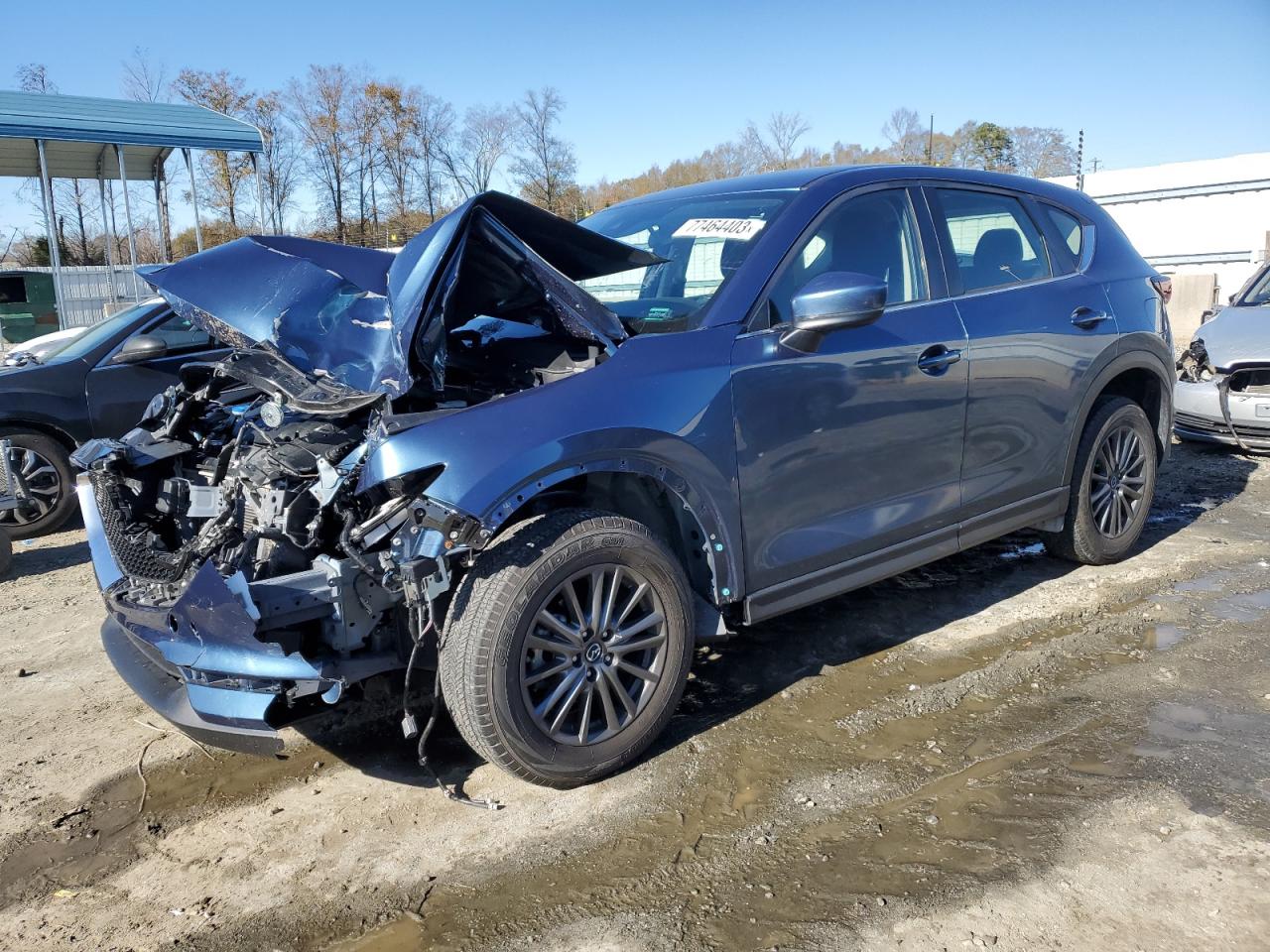 Image 1 of 2020 MAZDA CX-5 SPORT 2020 with VIN JM3KFABM7L0825882