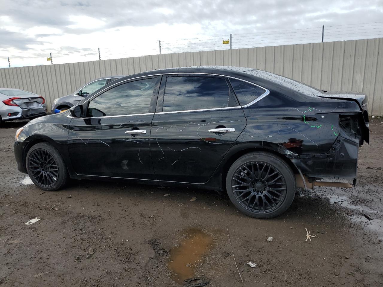 Image 2 of 2014 NISSAN SENTRA S 2014 with VIN 3N1AB7APXEY204002
