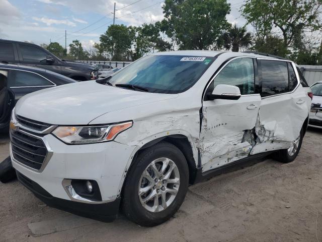 Image 1 of 2021 CHEVROLET TRAVERSE LT 2021 with VIN 1GNERGKW7MJ203979