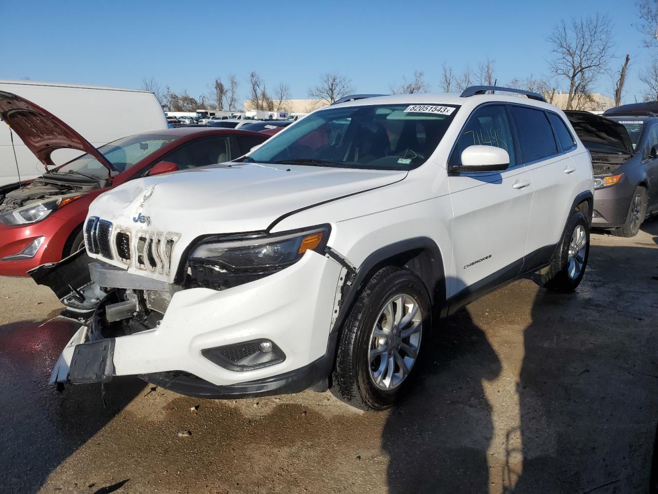 Image 1 of 2019 JEEP CHEROKEE LATITUDE 2019 with VIN 1C4PJMCX4KD219194
