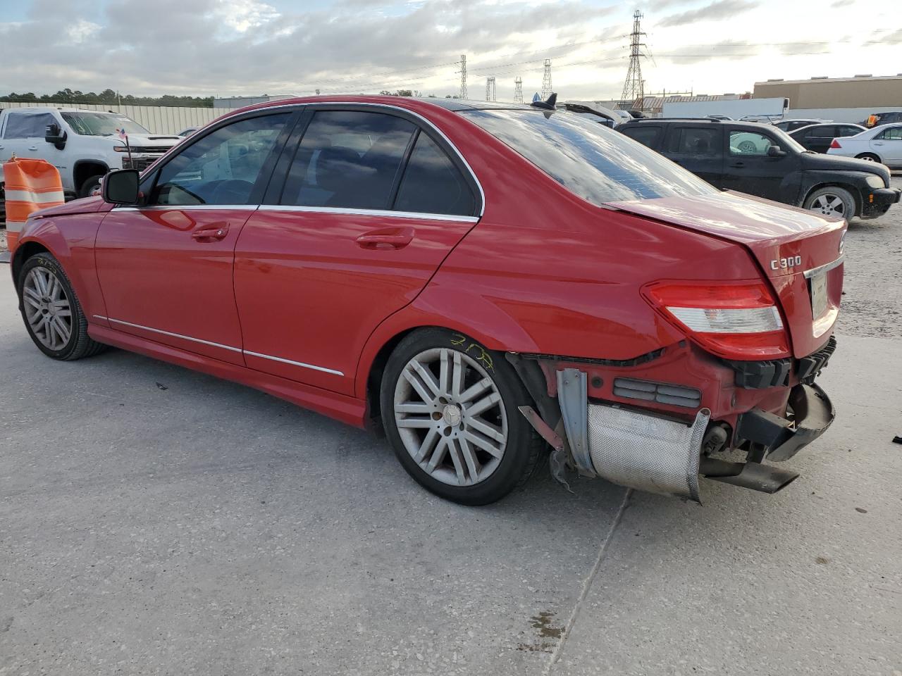 Image 2 of 2008 MERCEDES-BENZ C 300 2008 with VIN WDDGF54X88F072144
