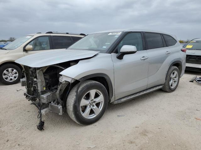 Image 1 of 2021 TOYOTA HIGHLANDER L 2021 with VIN 5TDCZRAHXMS077778