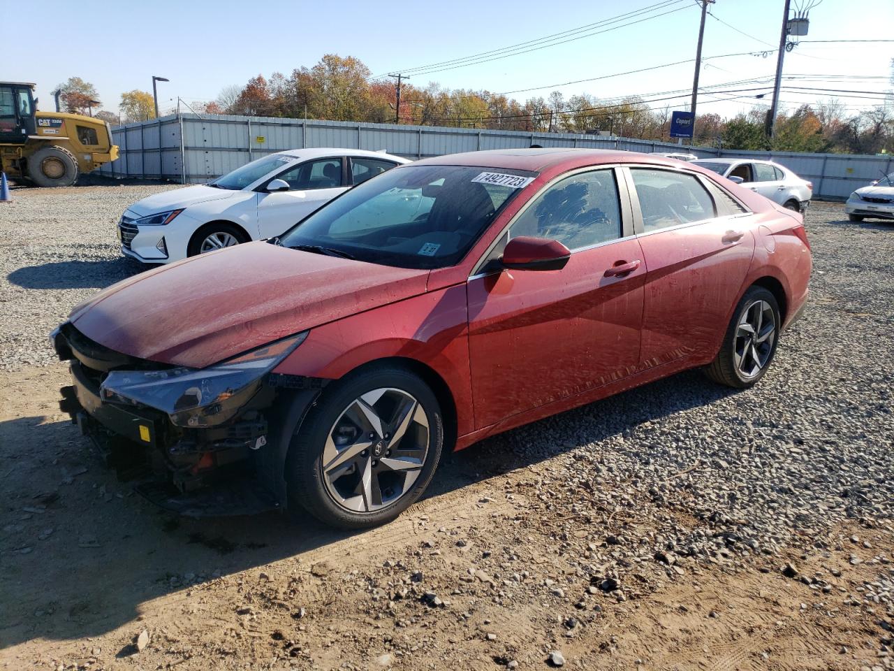 Obraz 1 z 2022 HYUNDAI ELANTRA SEL 2022 z VIN KMHLN4AGXNU293676