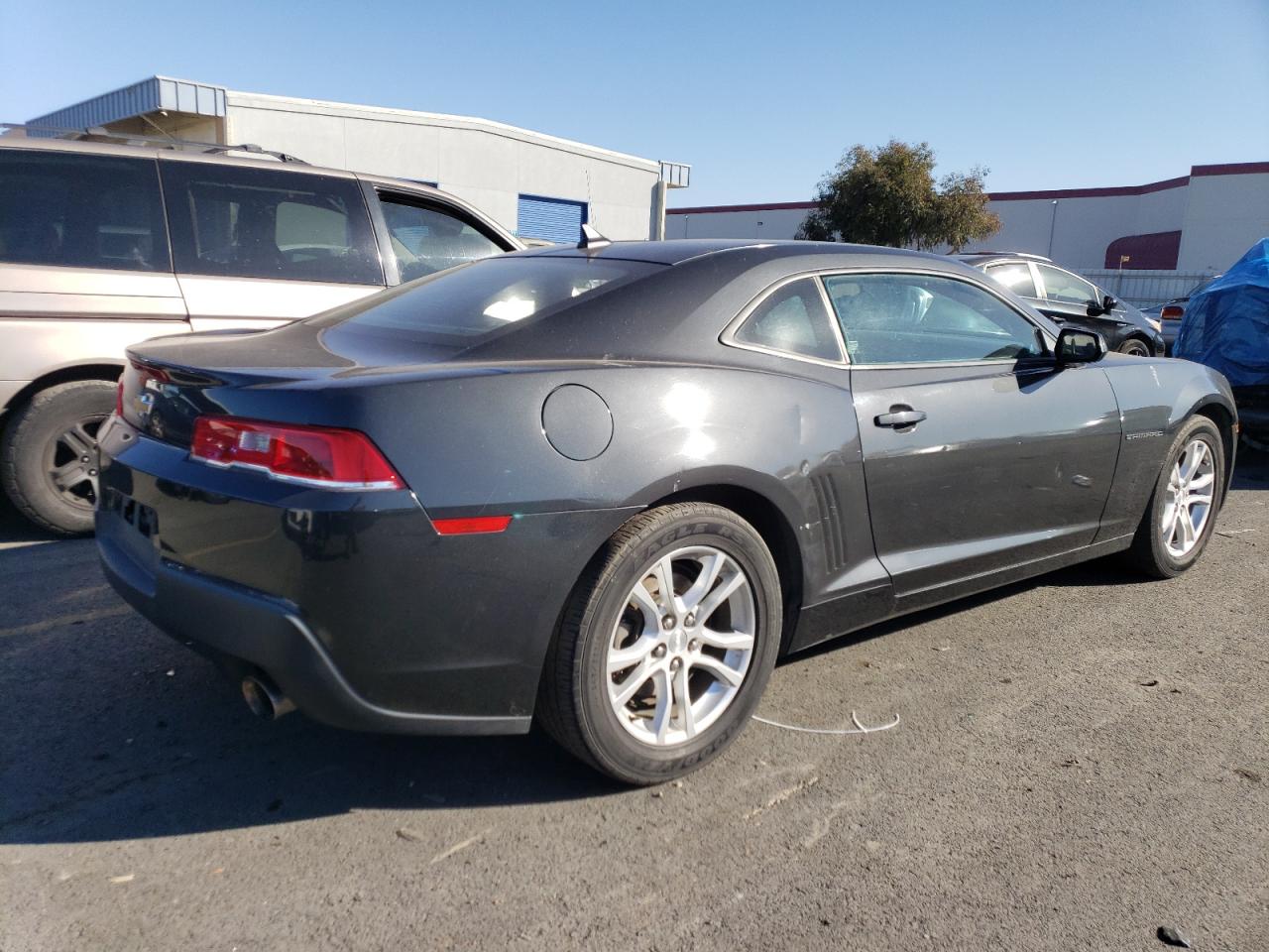 Image 3 of 2014 CHEVROLET CAMARO LS 2014 with VIN 2G1FE1E3XE9208820