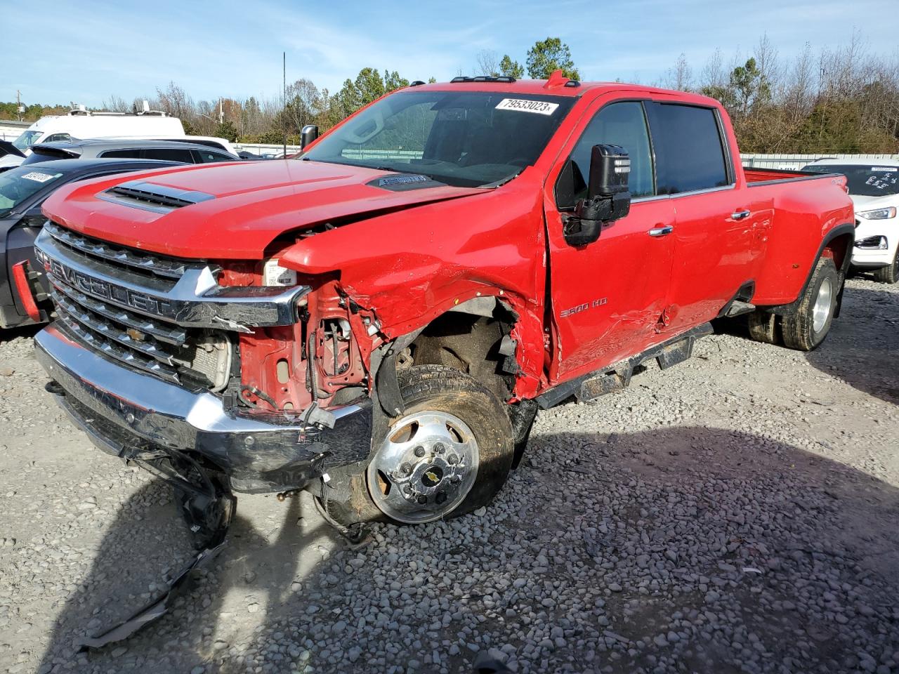 Obraz 1 z 2021 CHEVROLET SILVERADO K3500 LTZ 2021 z VIN 1GC4YUEY7MF150948