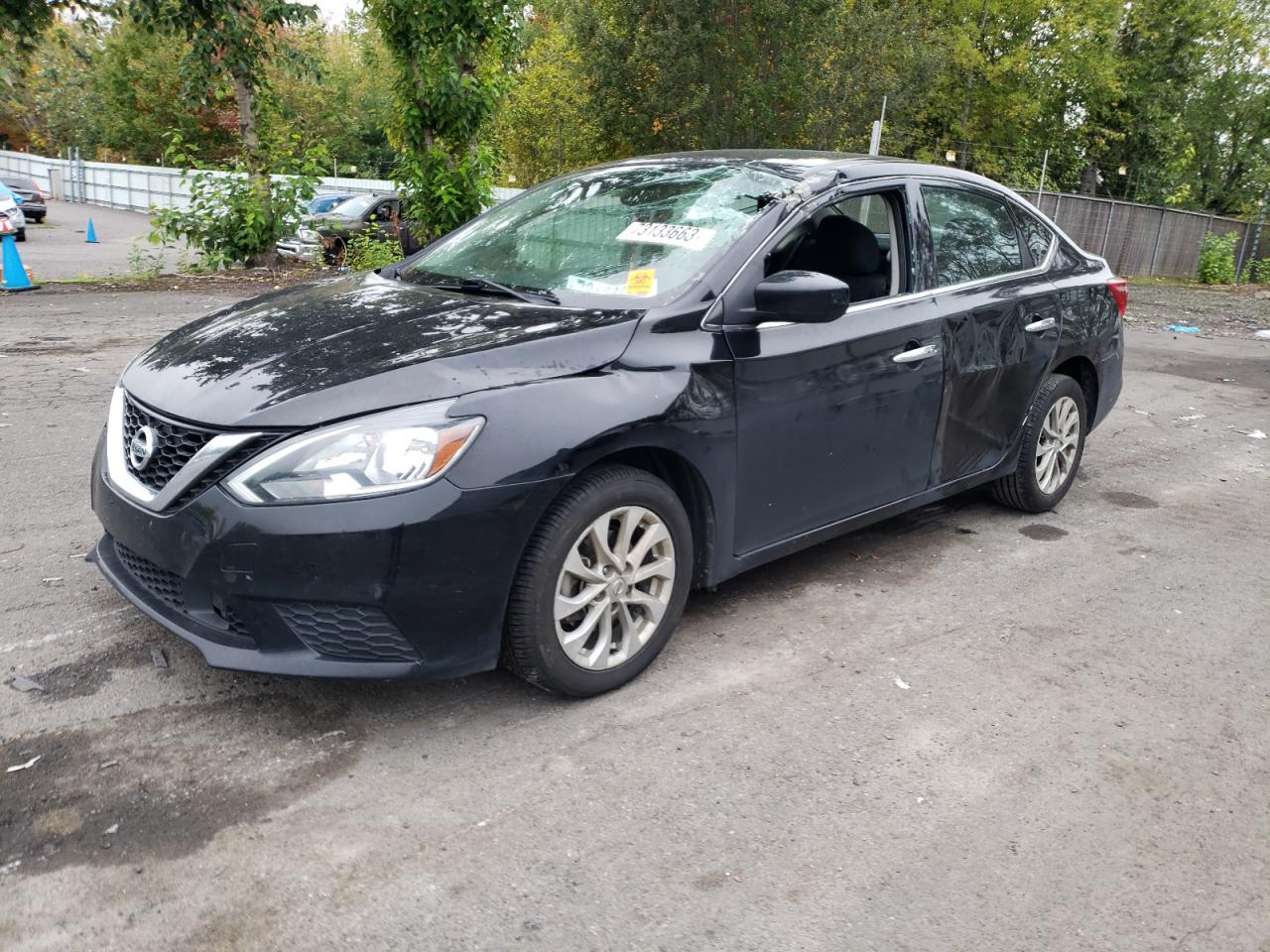 Image 1 of 2019 NISSAN SENTRA S 2019 with VIN 3N1AB7AP6KL622548