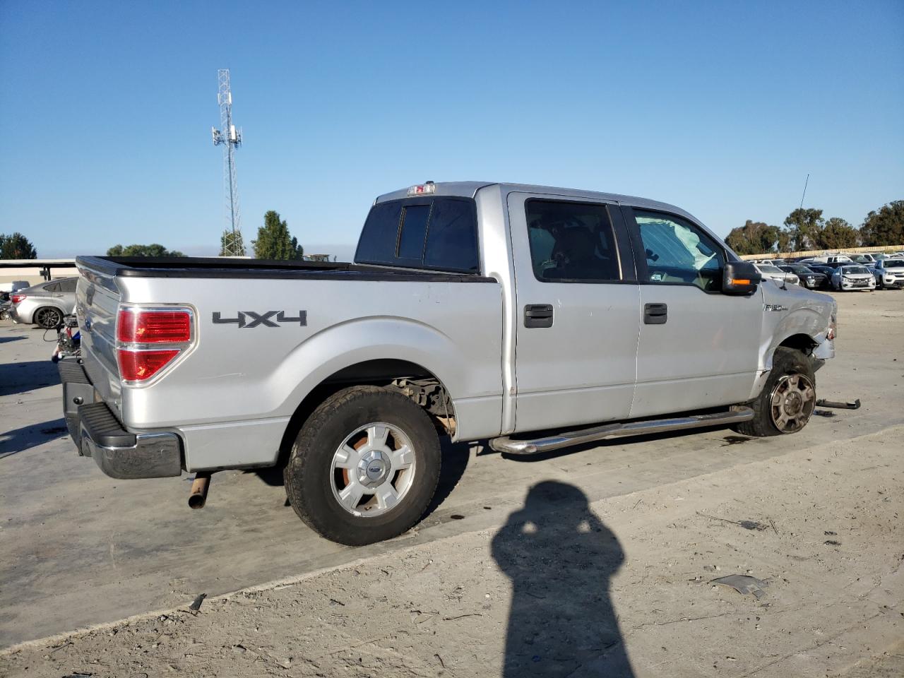 Image 3 of 2010 FORD F150 SUPERCREW 2010 with VIN 1FTFW1EV6AFD04984