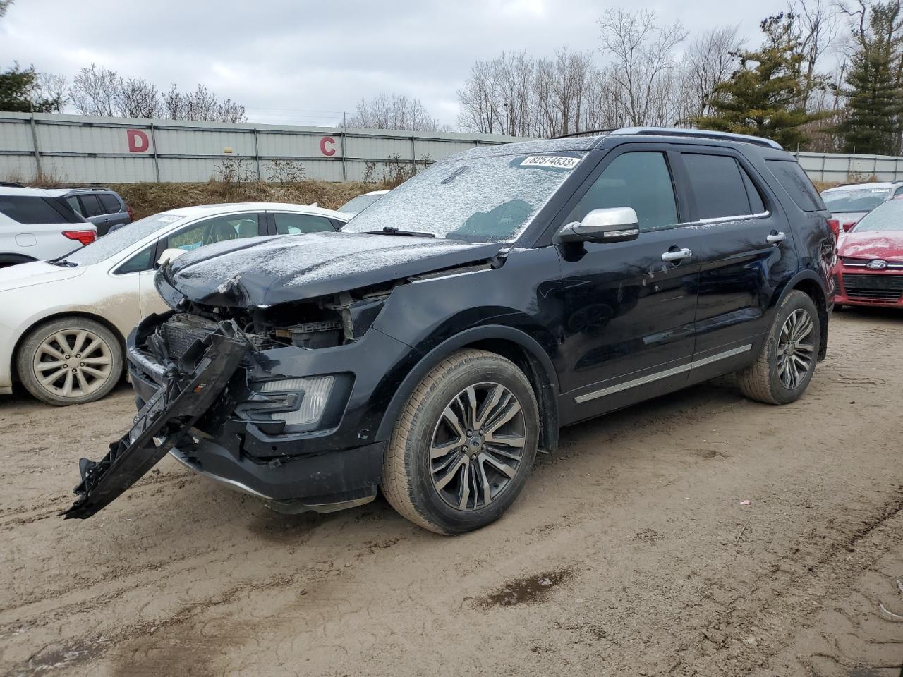 Изображение 1 2017 FORD EXPLORER PLATINUM 2017 с VIN 1FM5K8HT2HGB41941