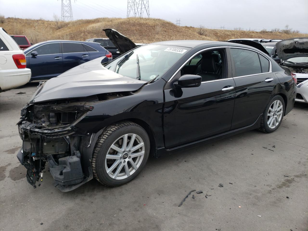 Image 1 of 2016 HONDA ACCORD SPORT 2016 with VIN 1HGCR2F53GA166424