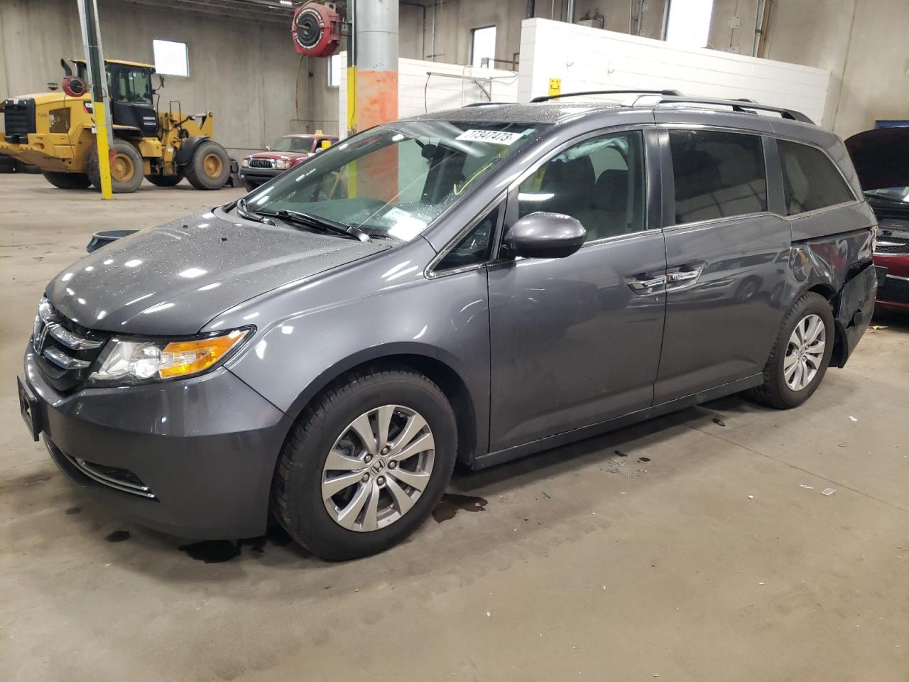Image 1 of 2016 HONDA ODYSSEY EX 2016 with VIN 5FNRL5H4XGB133489