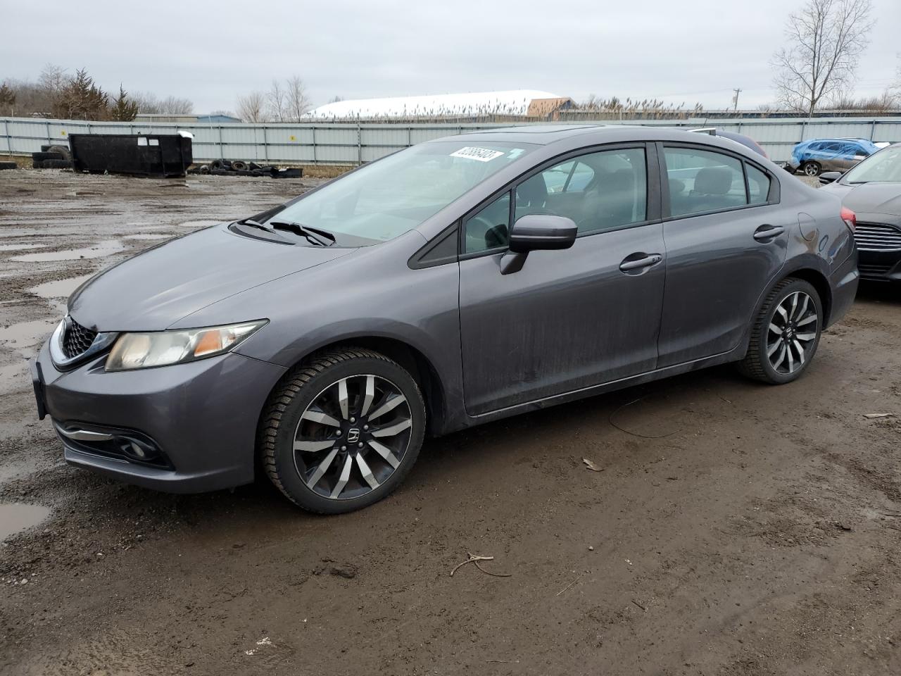 Image 1 of 2015 HONDA CIVIC EXL 2015 with VIN 19XFB2F92FE028288