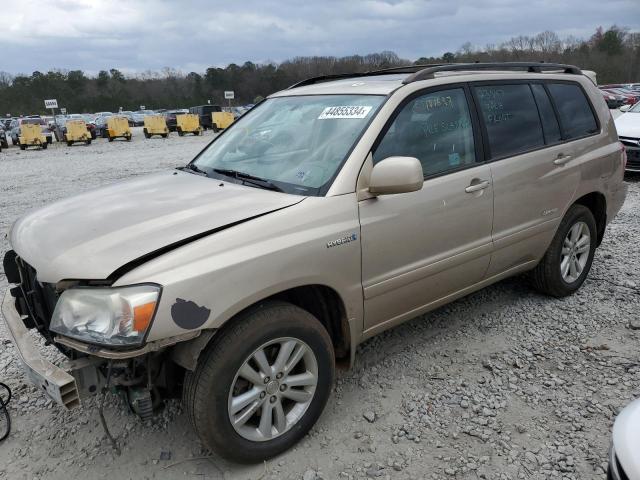 Image 1 of 2007 TOYOTA HIGHLANDER HYBRID 2007 with VIN JTEEW21AX70049154