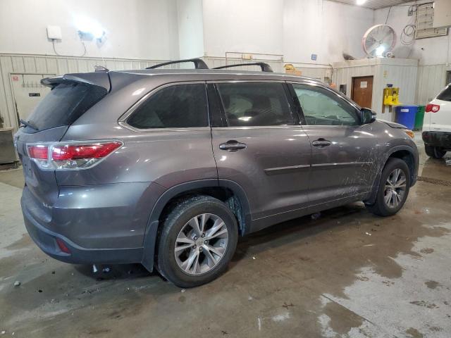 Изображение 3 2015 TOYOTA HIGHLANDER XLE 2015 с VIN 5TDJKRFH6FS208941