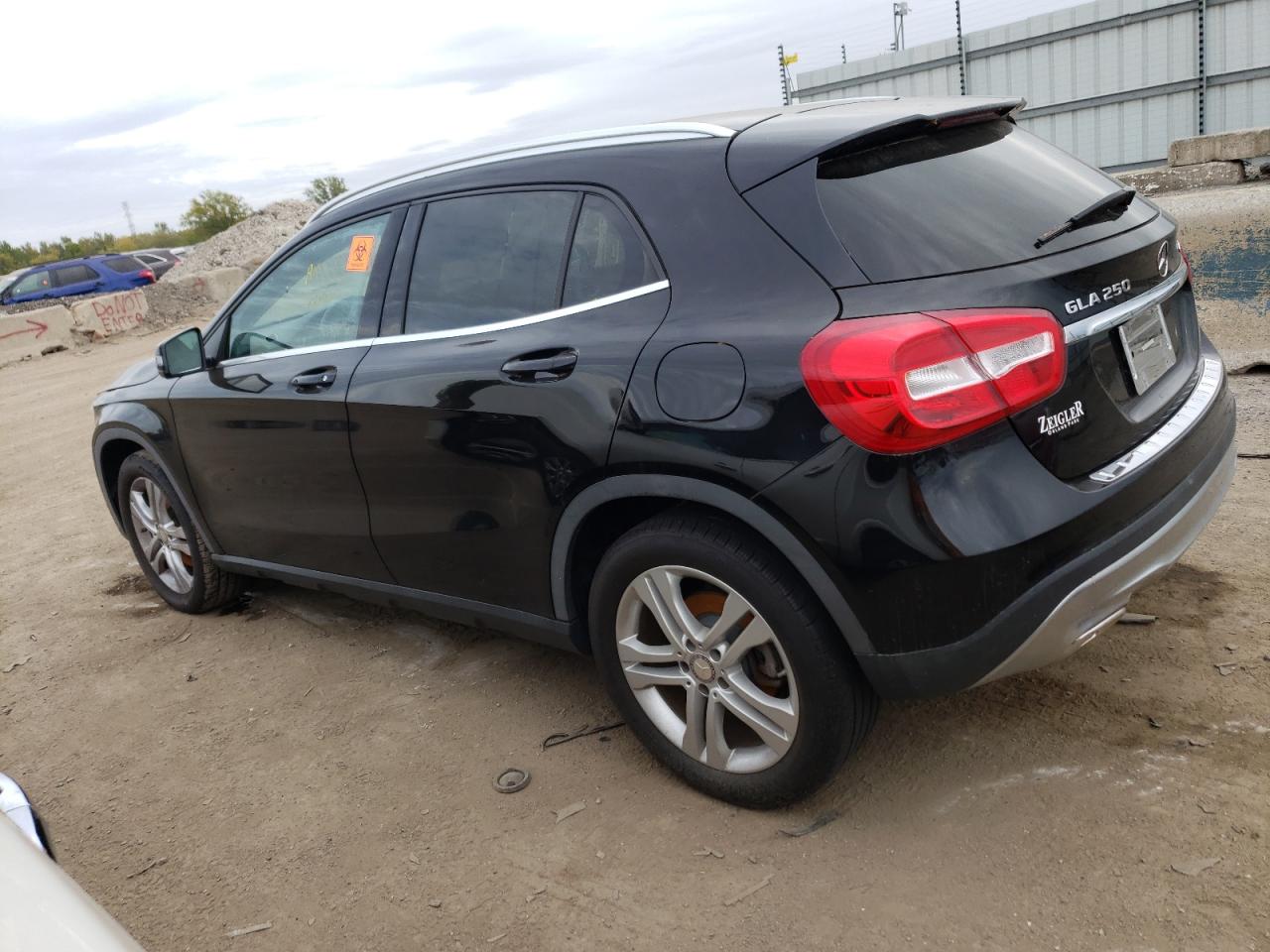 Image 2 of 2017 MERCEDES-BENZ GLA 250 4MATIC 2017 with VIN WDCTG4GB6HJ309317