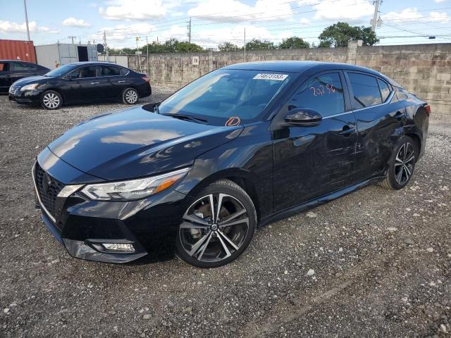 Image 1 of 2021 NISSAN SENTRA SR 2021 with VIN 3N1AB8DV5MY320352