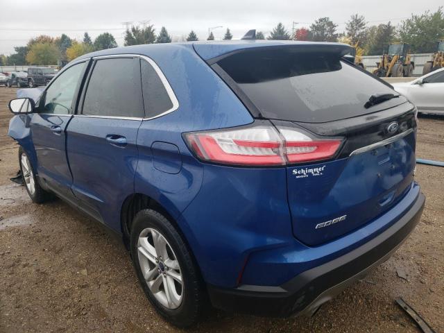 Image 2 of 2020 FORD EDGE SEL 2020 with VIN 2FMPK3J97LBB12249