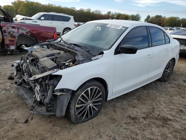Image 1 of 2016 VOLKSWAGEN JETTA SPORT 2016 with VIN 3VWB17AJ9GM416624