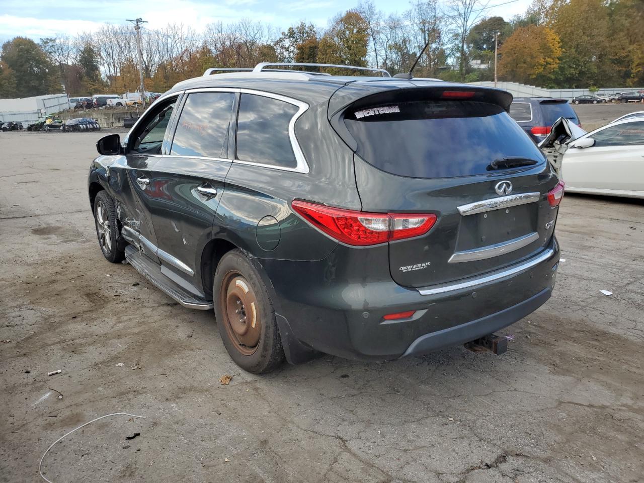 Image 2 of 2014 INFINITI QX60  2014 with VIN 5N1AL0MMXEC508499