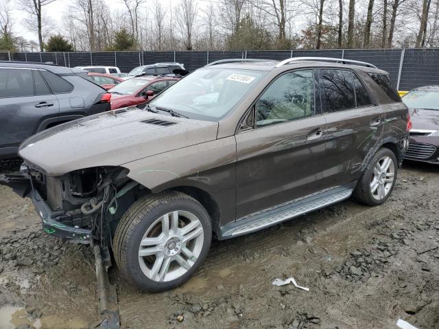 Image 1 of 2014 MERCEDES-BENZ ML 350 4MATIC 2014 with VIN 4JGDA5HB2EA384605