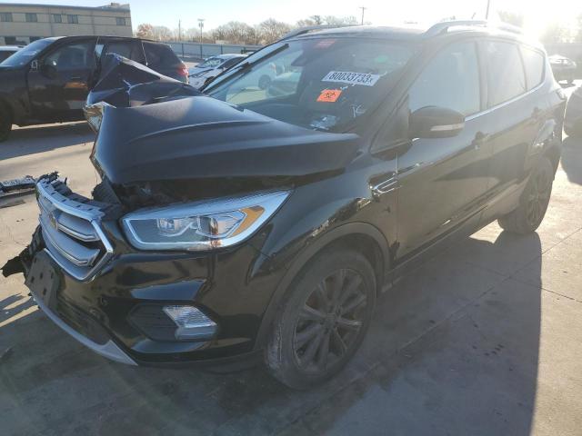 Image 1 of 2018 FORD ESCAPE TITANIUM 2018 with VIN 1FMCU0J95JUB17495