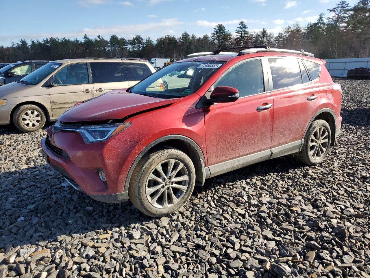 Image 1 of 2016 TOYOTA RAV4 LIMITED 2016 with VIN JTMDFREV1GJ073116