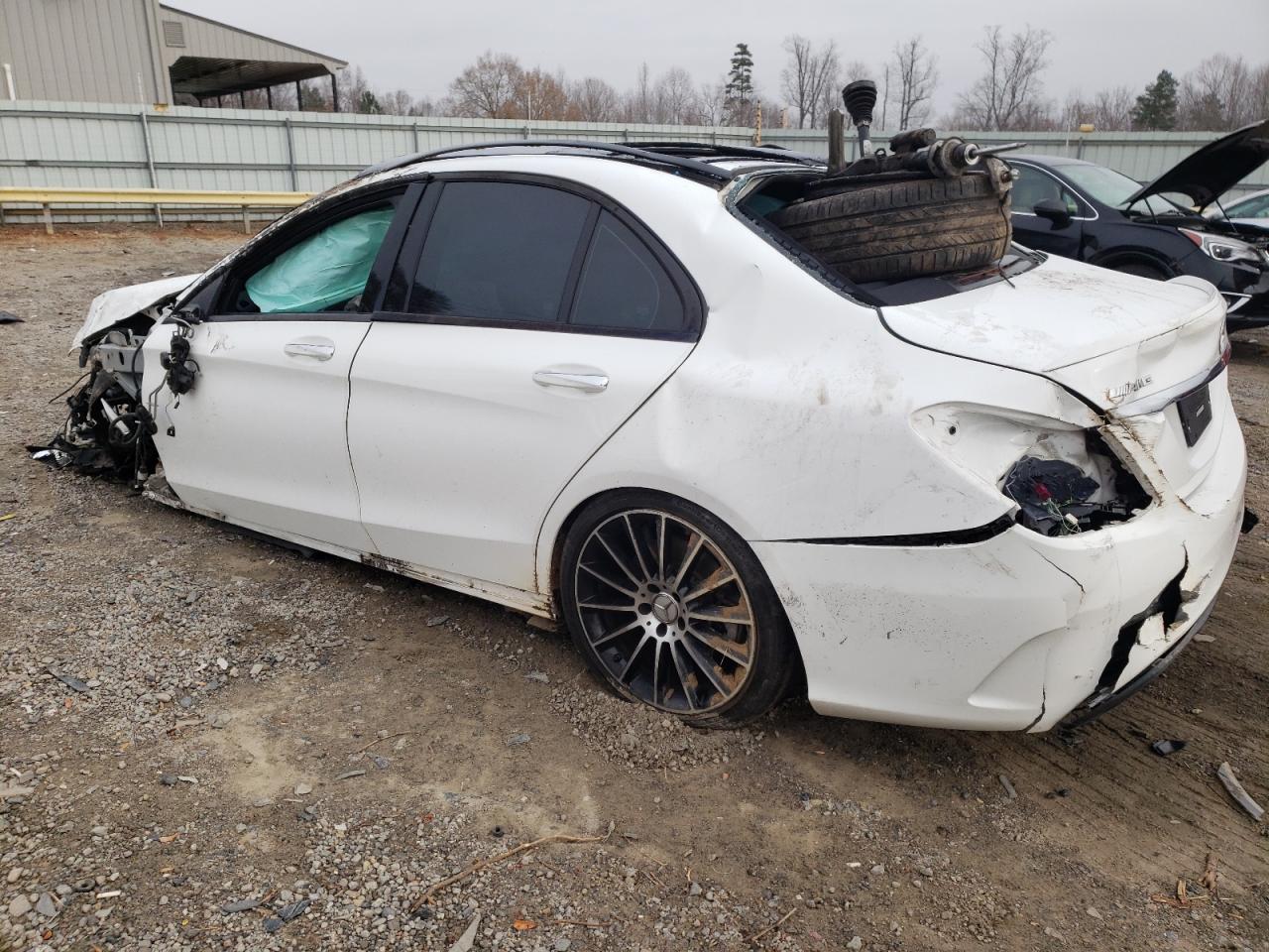 Image 2 of 2017 MERCEDES-BENZ C 43 4MATIC AMG 2017 with VIN 55SWF6EB2HU224324